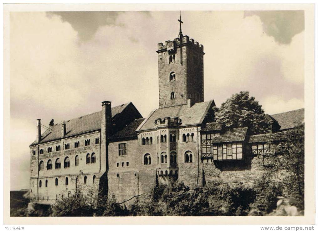 AK Eisenach Die Wartburg Mit Blick Auf Die Ostseite - Eisenach