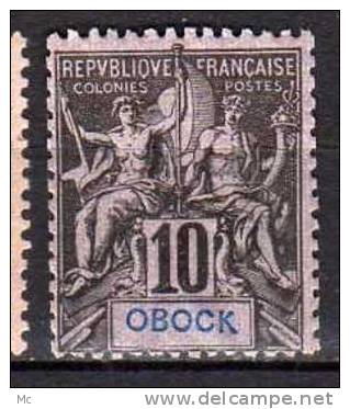 Obock N° 36 Neuf Avec Charnière * - Altri & Non Classificati