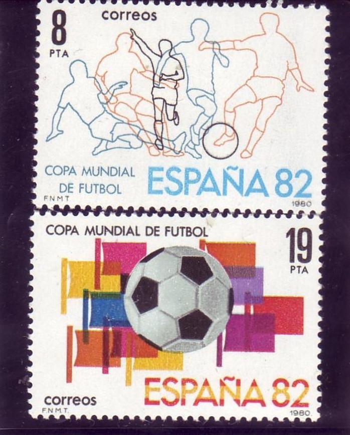 ESPAGNE    N°2217/18  * *    Cup 1982     Football  Soccer Fussball - 1982 – Espagne