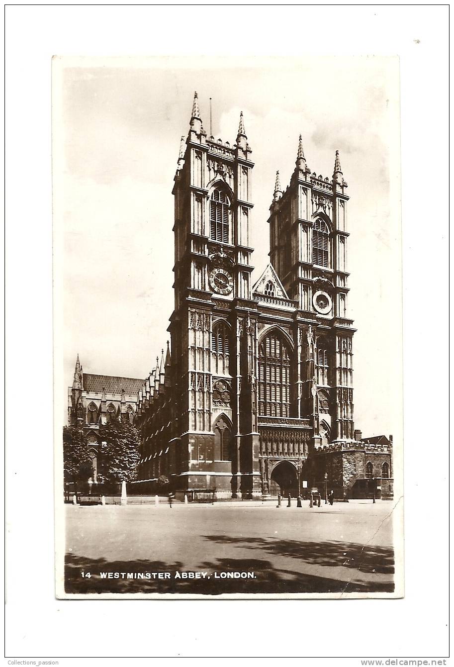 Cp, Angleterre, Londres, Westminster Abbey, Voyagée 1950 - Westminster Abbey