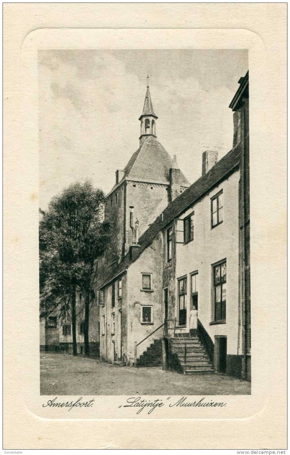 Amersfoort. Latijntje Muurhuizen. M.A.K. Onbeschreven. - Amersfoort