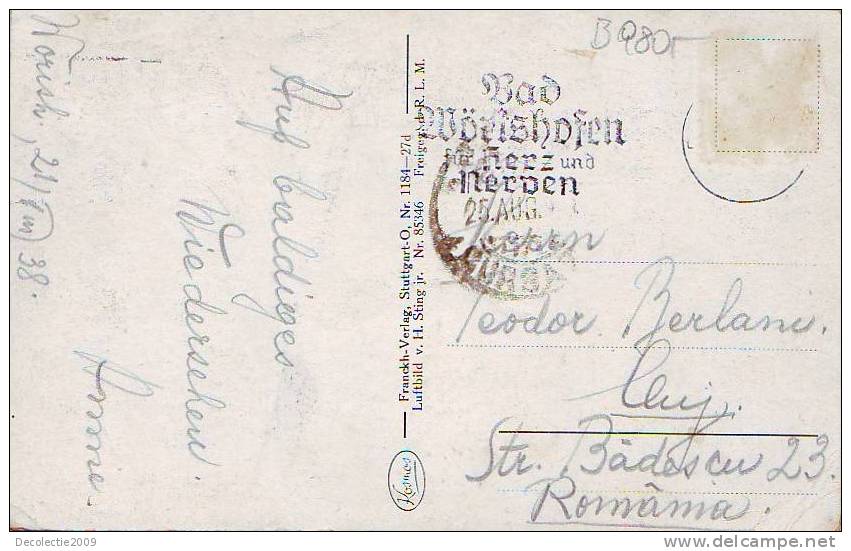 B9805 Bad Worishofen Kurhaus Kneippianum Used Perfect Shape - Bad Woerishofen