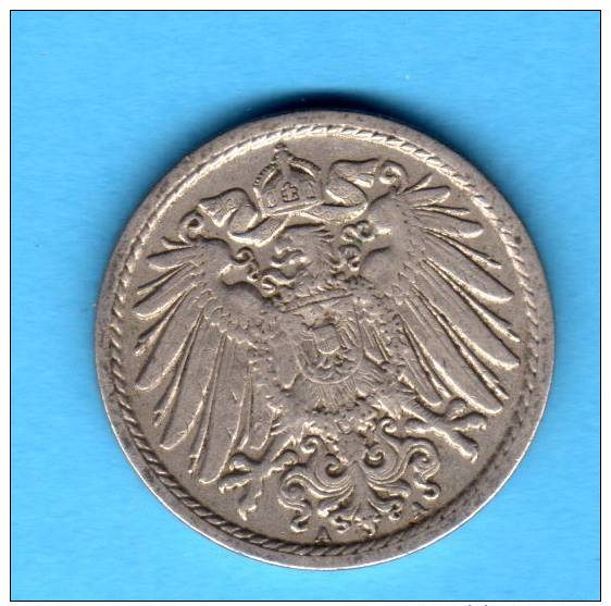 Deutsches Reich / Imperio / KR  **   5 Pfennig 1912 A  **   ALEMANIA GERMANY DEUTSCHLAND - 5 Pfennig