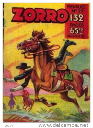 ZORRO Mensuel N° 22 (01/1955) - Zorro