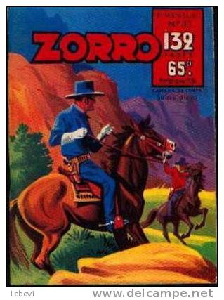 ZORRO Mensuel N°33 (01/1958) - Zorro