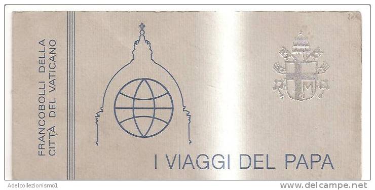 49450)libretto Viaggi Del Papa Con 32 Valori - Nuovi - Carnets