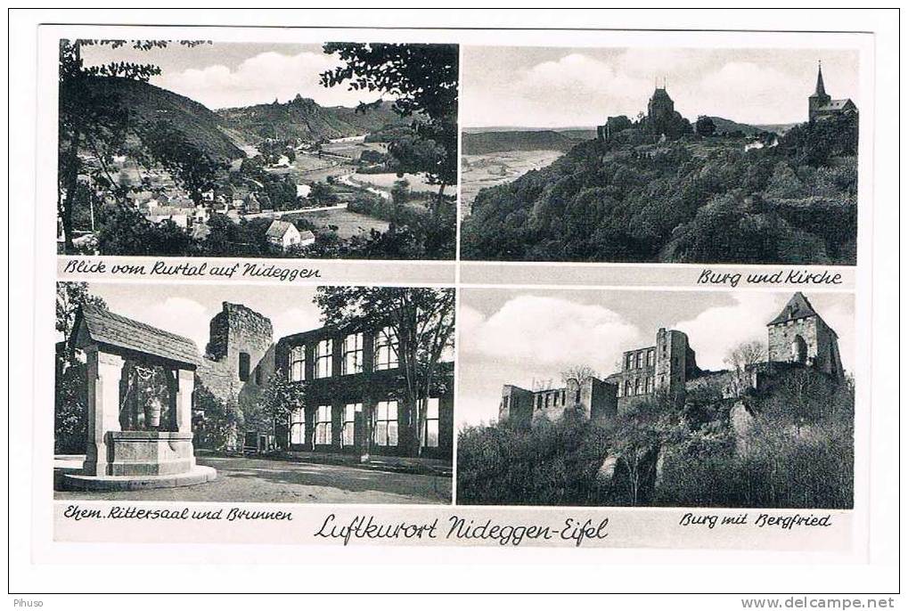 D1580   NIDEGGEN : Gruss Aus ( Multiview) - Dueren