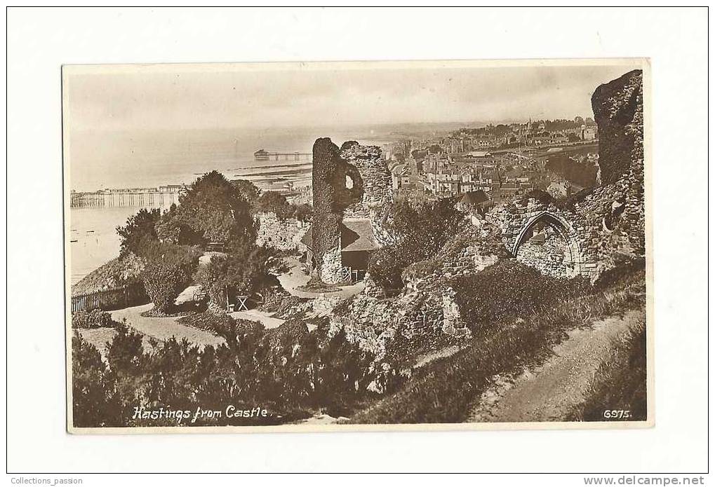 Cp, Angleterre, Hastings From Castle - Hastings