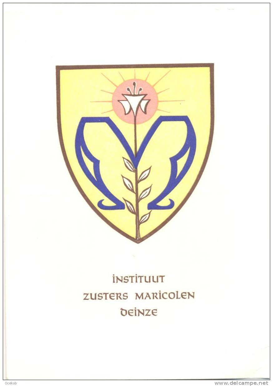 PK Deinze School Instituut Zusters Maricolen - Zomerfeest Programma 1961 - Deinze