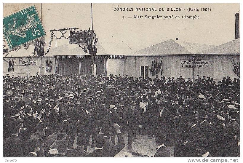 Histoire - Congrès Du Sillon - Paris 1909 - Journal L'Eveil Démocratique De Marc Sangnier - Evènement - Historia