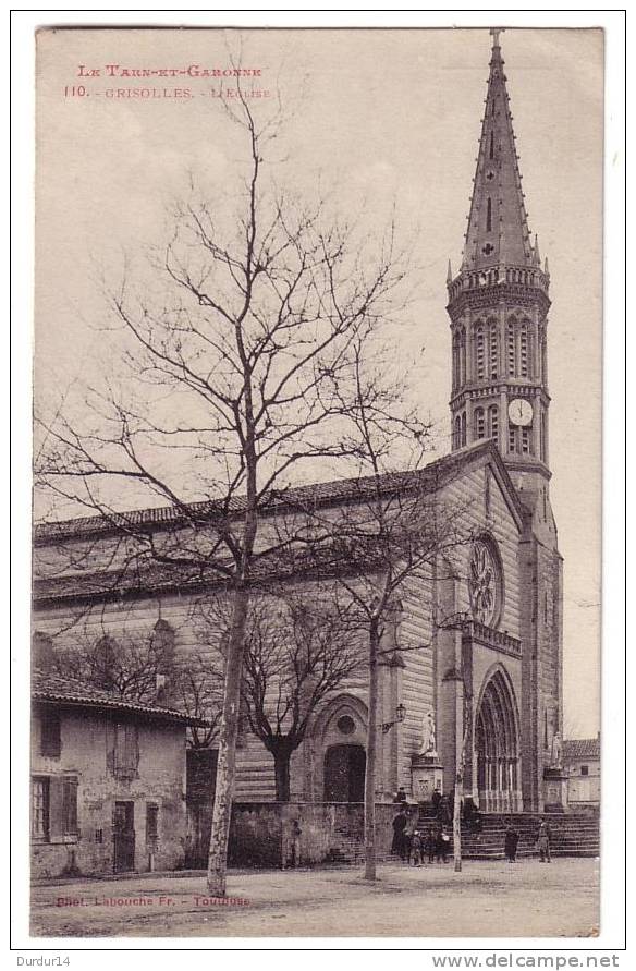 GRISOLLES   (  Tarn-et-Garonne  )   L'Église - Grisolles