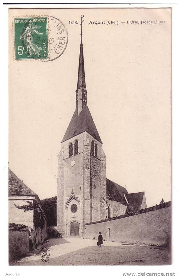 ARGENT  ( Cher  )  Église.................................... - Argent-sur-Sauldre