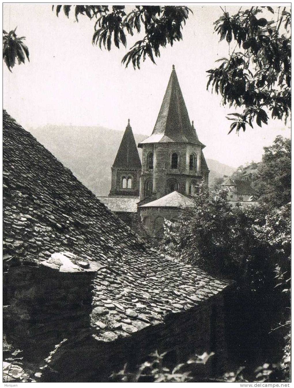 Postal Le Clocher De CONQUES (Aveyron) . Postal Photographique - Otros & Sin Clasificación