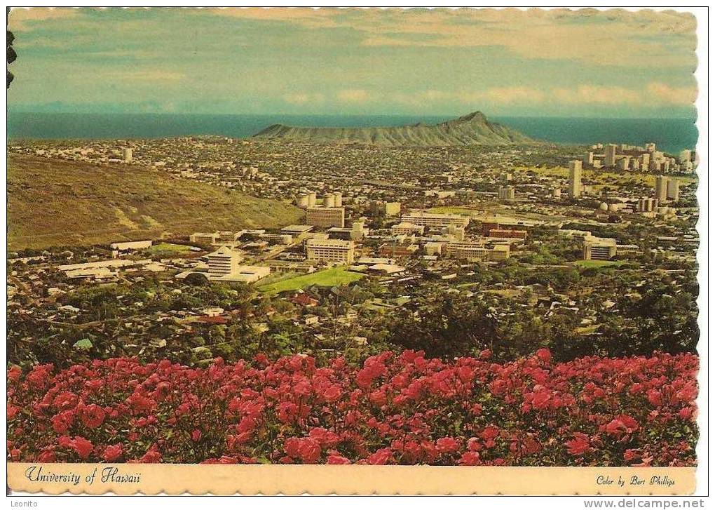 University Of Hawaii Bird´s-Eye View Oahu 1984 - Oahu