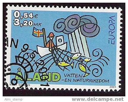 2001  Aland    Mi. 191 Used  Europa - 2001