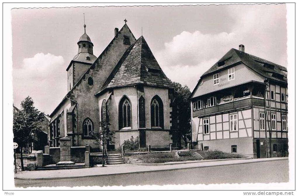 D1614   DASSEL IN SOLLING : Ev, Kirche Und Ratskeller - Northeim