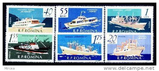 Roumanie 1961 - Yv.no.1773-8 Neufs** - Unused Stamps