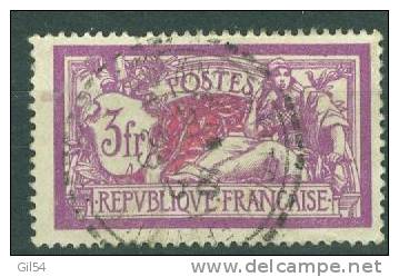 Yvert N°240 Type Merson 3 Fr , Oblitéré - AY0702 - Usati