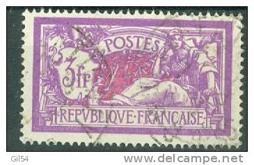 Yvert N°240 Type Merson 3 Fr , Oblitéré - AY0704 - Used Stamps