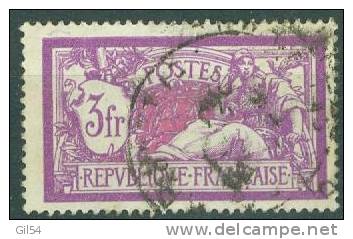 Yvert N°240 Type Merson 3 Fr , Oblitéré - AY0711 - Usados