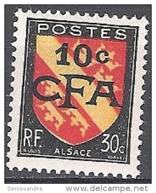 Réunion 1949 Michel 331 Neuf ** Cote (2005) 0.50 € Armoirie Alsace - Unused Stamps