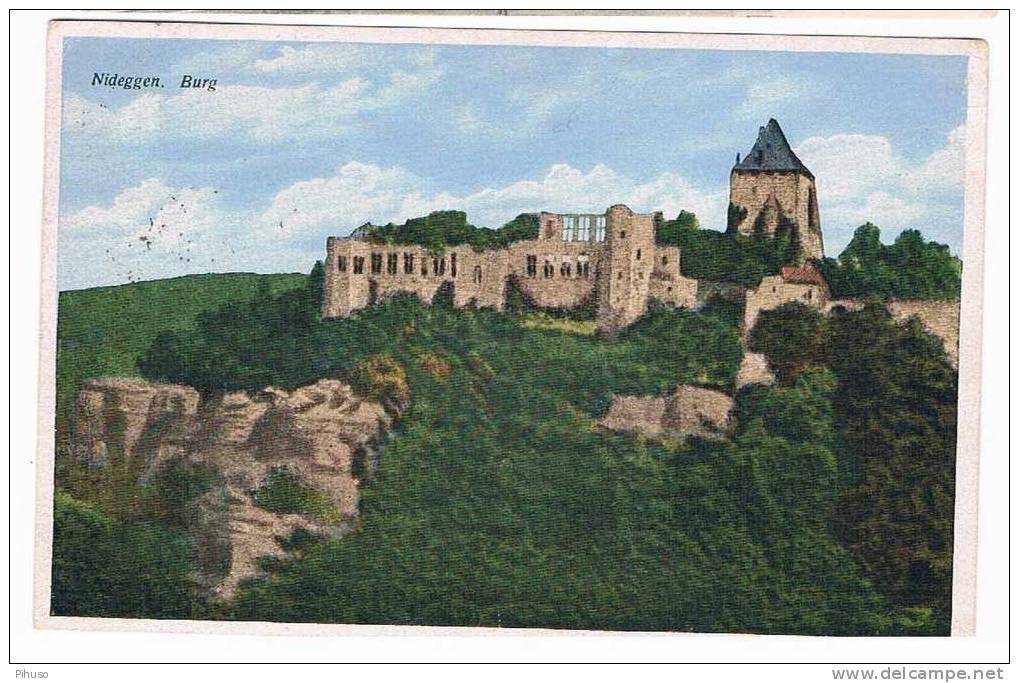 D1621    NIDEGGEN : Burg - Dueren