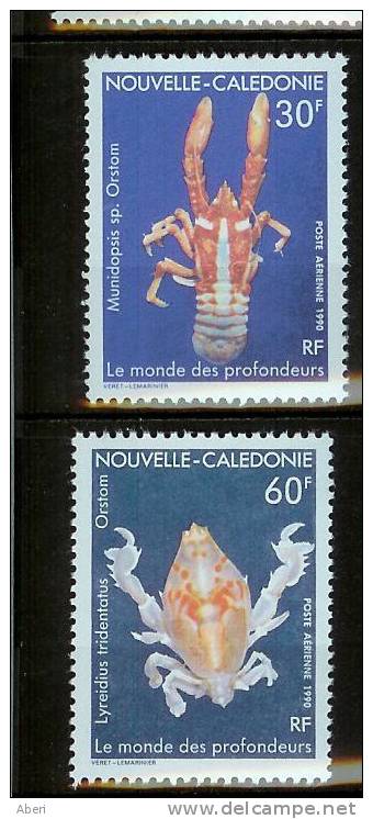 Nouvelle Calédonie PA 271; 272**    CRUSTACES - Unused Stamps