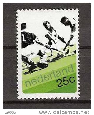 NVPH Holanda Netherlands Nederland Pays Bas 1032 MNH; Hockey, Jouer Au Hockey, Jugar Hokey 1973 - Hockey (su Erba)