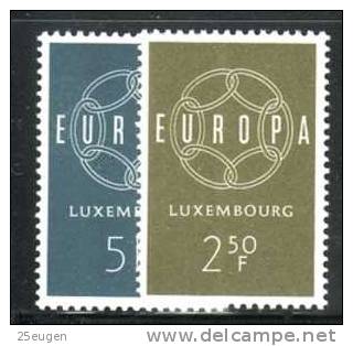LUXEMBOURG 1959 EUROPA CEPT   MNH - 1959