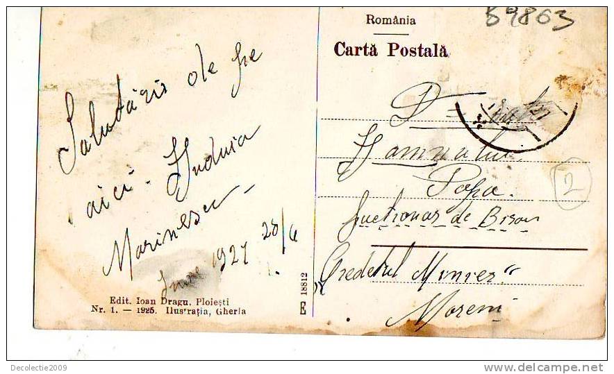 B9863 Romania Ploiesti Bulevardul Cu Monumentul Vanatorilor Used Perfect Shape - Roumanie