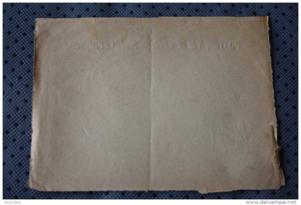 DEVANT ENVELOPPE AVION => ALGER RECOUVREMENTS N°1417  ETAT FRANCAIS ALGERIE EX COLONIE FRANCAISE 1946 P/ FLERS - Lettres & Documents