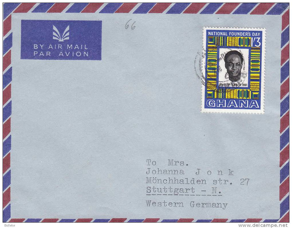 Ghana - Lettre De 1961 - Ghana (1957-...)