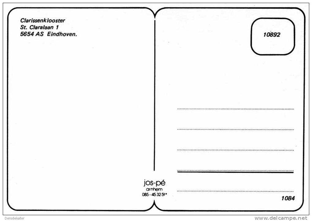 Clarissenklooster. Jos-Pe 10892. 1084. Onbeschreven. Goed. Klooster. - Eindhoven