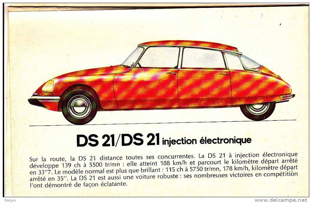 Dépliant Publicitaire Style Affiche Année 1979 Citroën 5X  DS GS SM 2CV 3X  AMI MEHARI ... Garage Rouen SA à Fecamp - Voitures