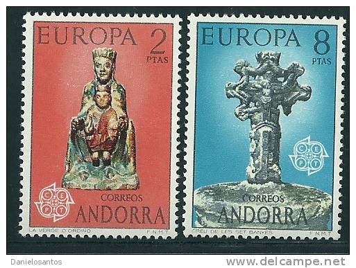 Andorra Spanish Europa CEPT 1974 MNH - 1974