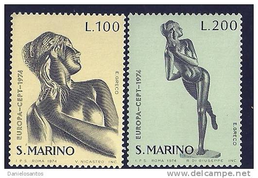 San Marino  Europa CEPT 1974 MNH - 1974