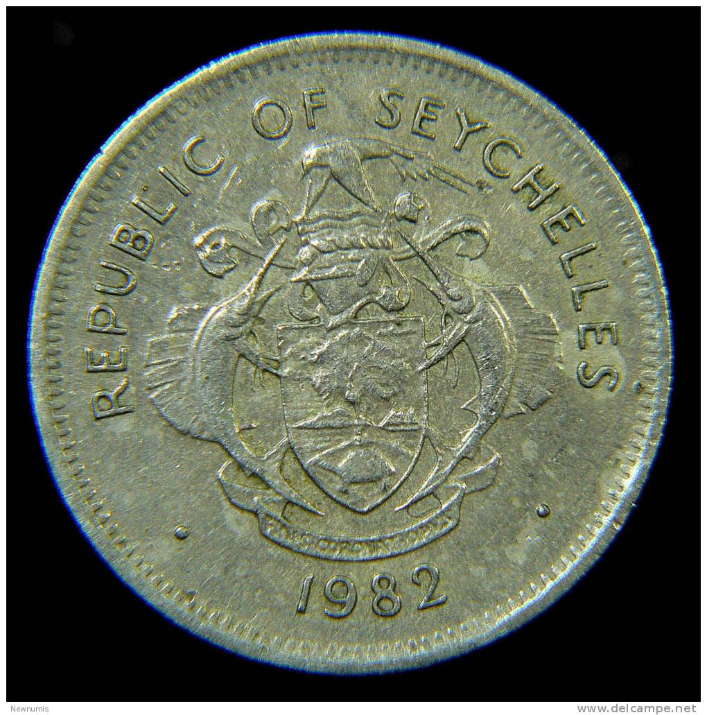 SEYCHELLES 1 RUPEE 1982 - Seychellen