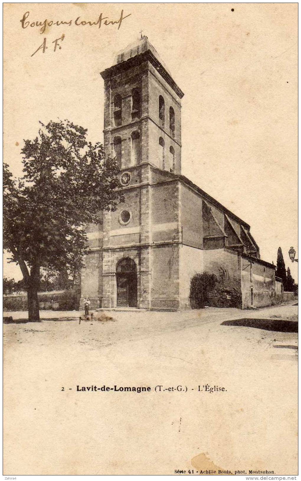 2  -  Lavit De Lomagne  -  L'eglise - Lavit