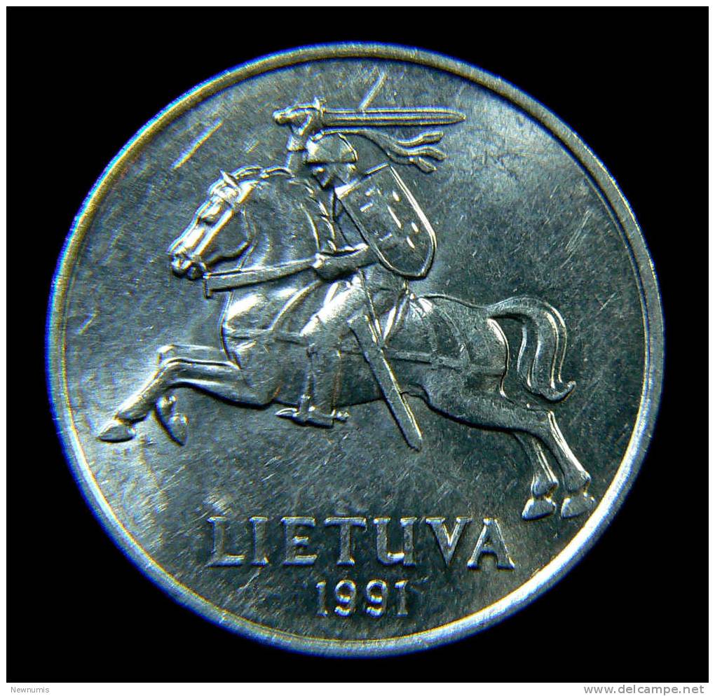 LITUANIA 2 CENTAI 1991 - Litouwen