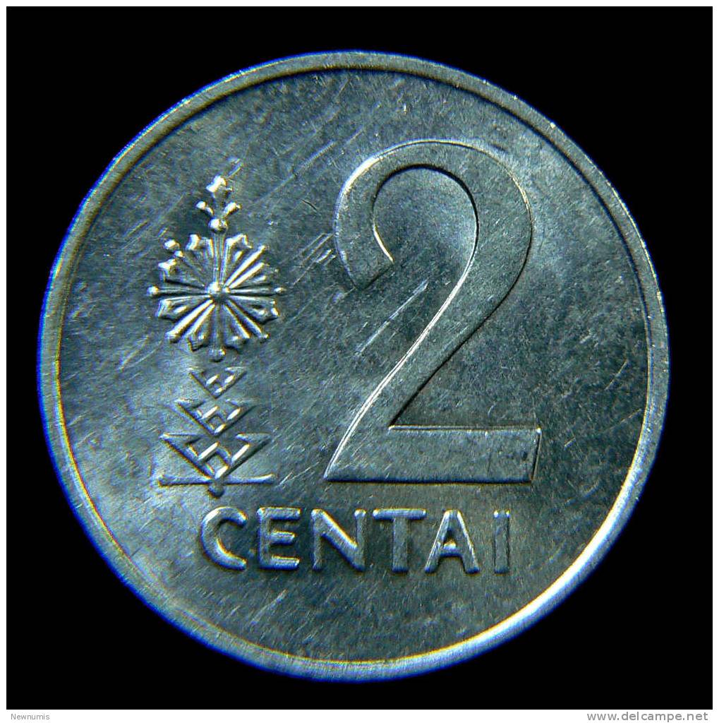 LITUANIA 2 CENTAI 1991 - Lithuania