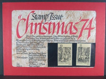 Australia 1974 Christmas Presentation Pack - Mint Stamps