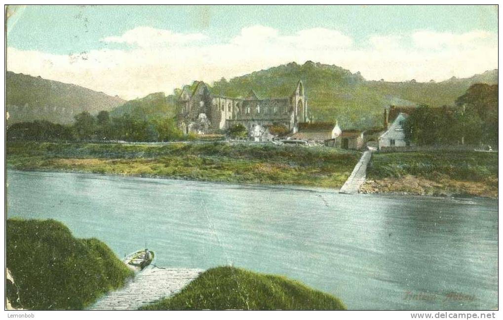 Britain United Kingdom - Tintern Abbey - 1905 Used Postcard [P1866] - Monmouthshire