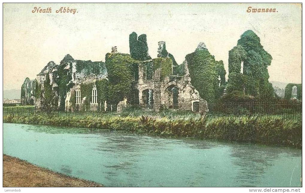 Britain United Kingdom - Neath Abbey, Swansea - Early 1900s Postcard [P1868] - Glamorgan