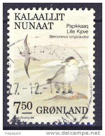 #Greenland 1990. Birds. Michel 200. Cancelled(o) - Usados