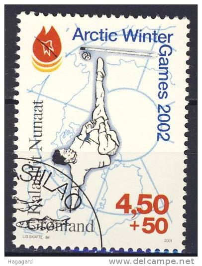 ##Greenland 2001. Sport. Michel 365. Cancelled(o) - Used Stamps