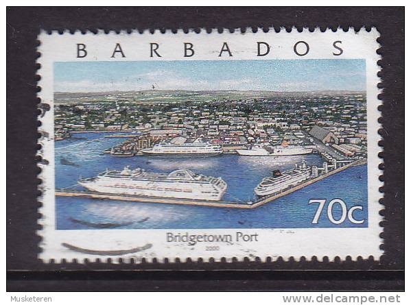 Barbados 2000 Mi. 976   70 C Bridgeport Port Hafen Von Bridgeport - Barbados (1966-...)