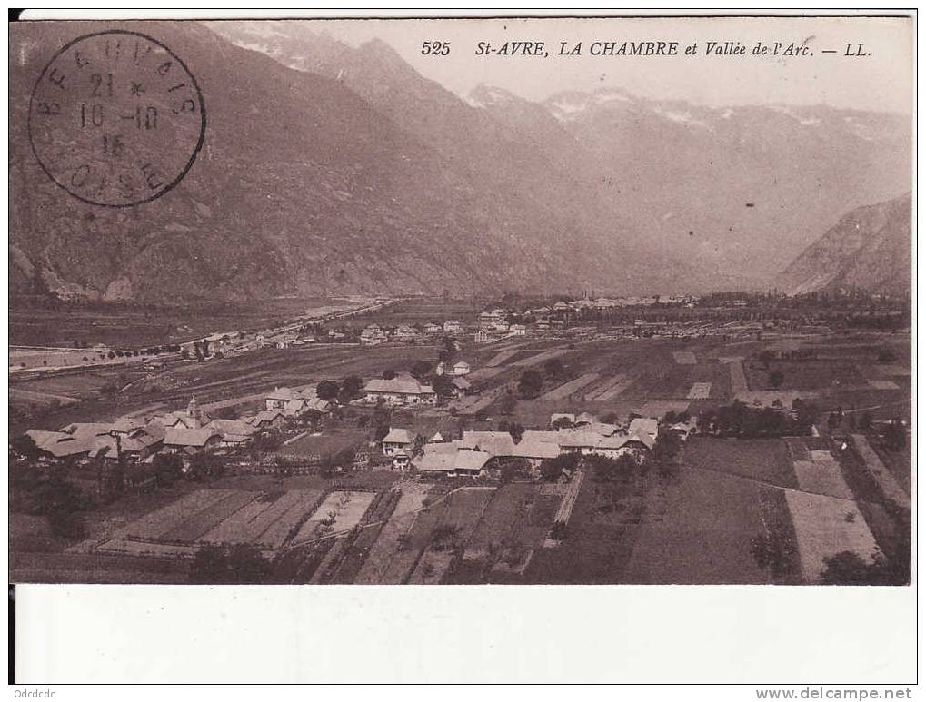 St AVRE  LA CHAMBRE  Et Vallée De L´Arc +tampon4e Corps D´armée Hopital Complementaire N°4 Chabery - Sonstige & Ohne Zuordnung