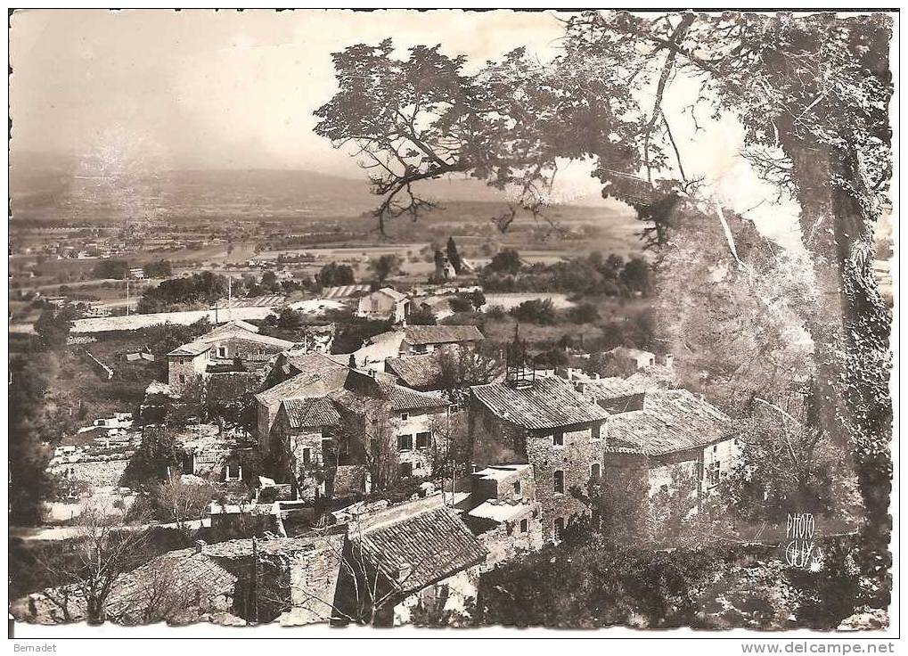 OPPEDE LE VIEUX ..VUE PRISE DES QUARTIERS EN RUINES - Oppede Le Vieux