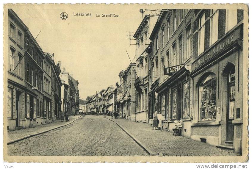 Lessines : La Grand'rue - Lessen