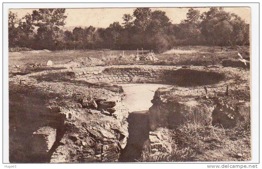 SAINT PERE SOUS VEZELAY  -  THERMES GALLO ROMAINES EDITION HARRY A AUXERRE - Other & Unclassified